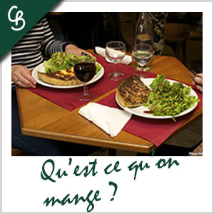qu'est ce qu'on mange